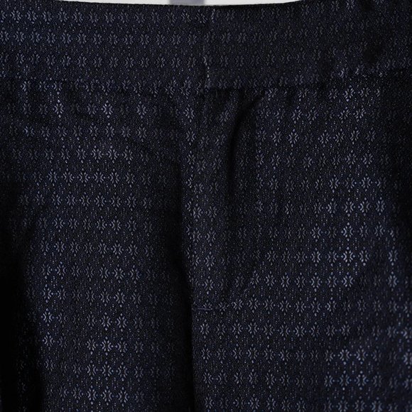 Banana Republic Womens Pants Blue Geometric Slim Ankle Avery Work Trousers 2 - Picture 4 of 8